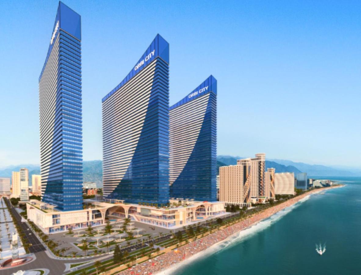 Delux Sea View Aparthotel In Orbi City Batumi Exterior foto